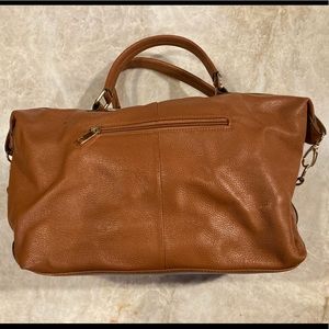 ORA DELPHINE Leather Bag (brown)